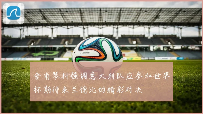 舍甫琴科强调意大利队应参加世界杯期待米兰德比的精彩对决